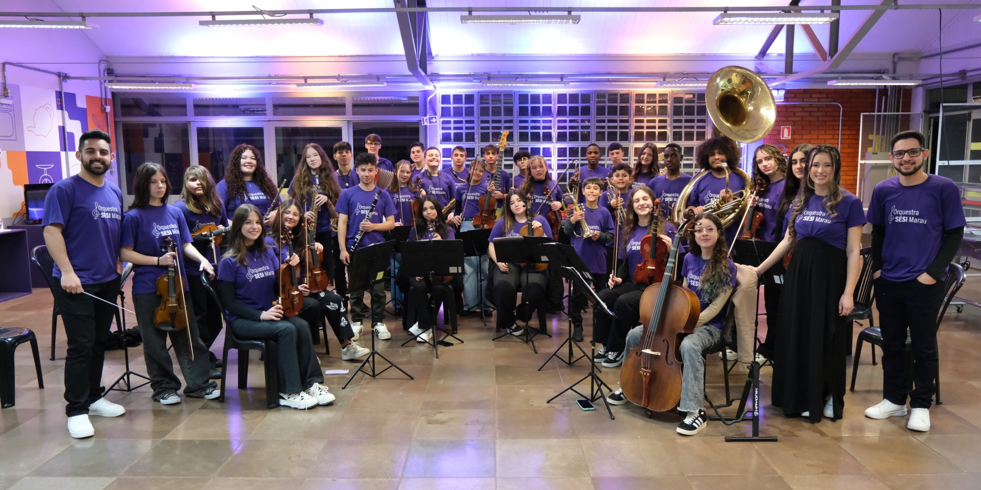 Formação de Orquestra Jovens