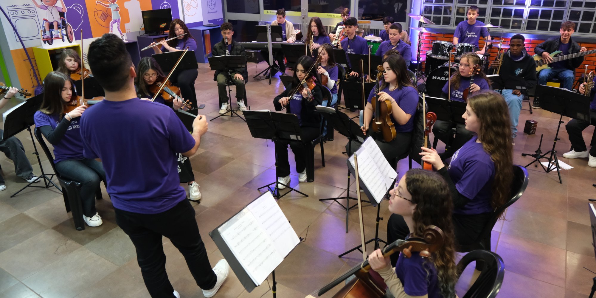 Formação de Orquestra Jovens