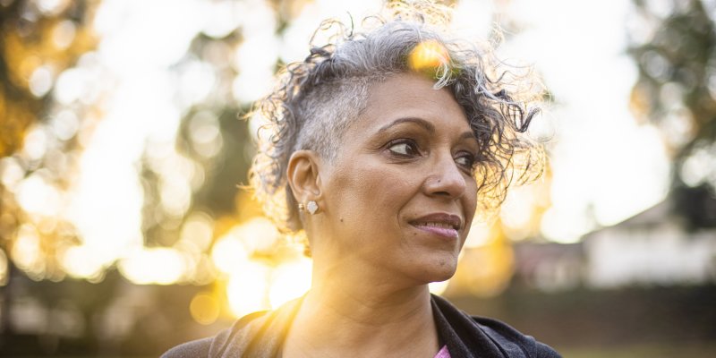 retora de mulher negra